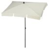 Outsunny Gartenschirm beige Aluminium B/H/L: ca. 125x235x200 cm – Bild 3