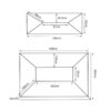 Outsunny Ersatzdach creme Polyester-Mischgewebe B/L: ca. 300x400 cm – Bild 5