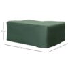 Outsunny Abdeckhaube Outsunny Abdeckhaube – Bild 3