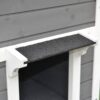 PawHut Katzenhaus grau Holz B/H/L: ca. 67x75x115 cm – Bild 3