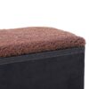 PawHut Haustiertreppe schwarz MDF B/H/L: ca. 54x48x40 cm – Bild 3