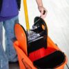 HOMCOM Putzwagen schwarz Kunststoff B/H/T: ca. 54x91,5x41 cm – Bild 3
