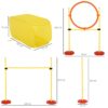 PawHut Agility gelb Kunststoff B/H/L: ca. 128x100x105 cm – Bild 4