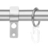 LICHTBLICK Gardinenstange Kegel Chrom Metall D: ca. 2 cm ausziehbar von ca. 130 bis 240 cm 1.0 Läufe LICHTBLICK Gardinenstange Kegel Chrom Metall D: ca. 2 cm ausziehbar von ca. 130 bis 240 cm 1.0 Läufe – Bild 5