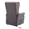 HOMCOM Elektrischer Fernsehsessel 713-031GY grau Polyester-Mischgewebe Holz Schaumstoff B/H/L: ca. 73x109x94 cm HOMCOM Elektrischer Fernsehsessel 713-031GY grau Polyester-Mischgewebe Holz Schaumstoff B/H/L: ca. 73x109x94 cm – Bild 3