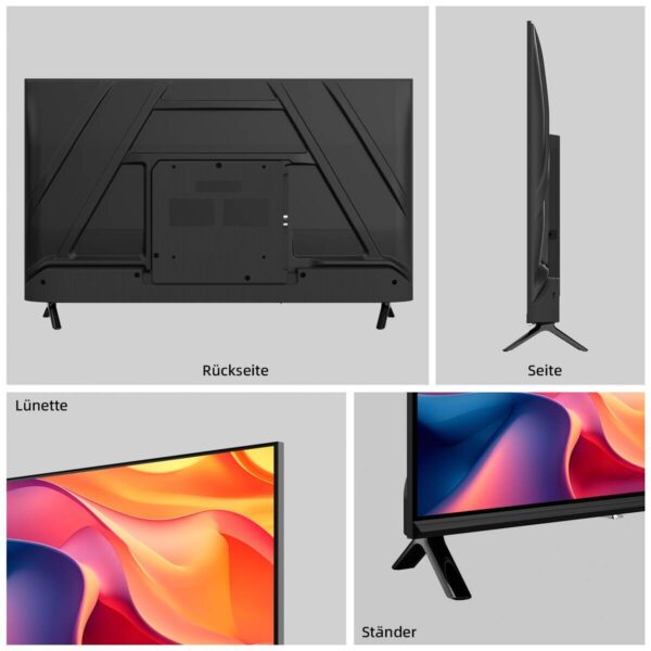 CHiQ LED-Fernseher L40M10V B/H: ca. 89x51 cm CHiQ LED-Fernseher L40M10V B/H: ca. 89x51 cm – Bild 2