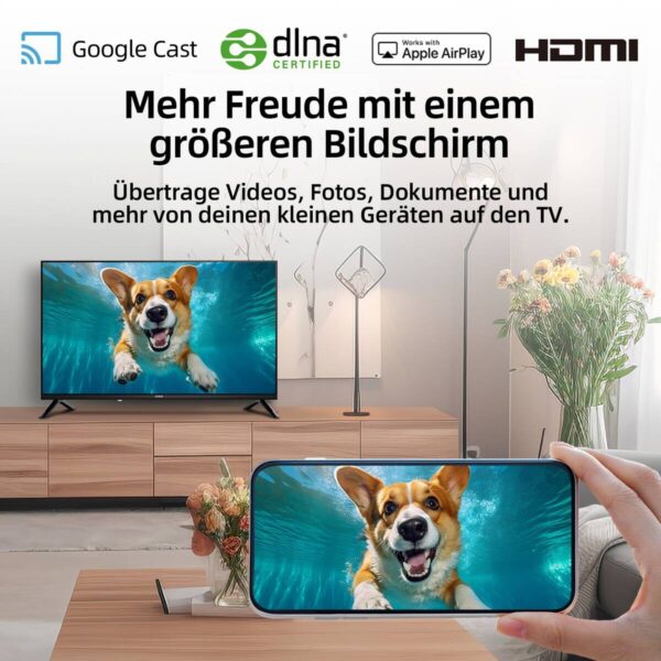 CHiQ LED-Fernseher L40M10V B/H: ca. 89x51 cm CHiQ LED-Fernseher L40M10V B/H: ca. 89x51 cm – Bild 4