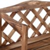 Outsunny Pflanzentreppe natur Holz B/H/L: ca. 38x120x75 cm – Bild 2