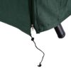 Outsunny Abdeckung für Hollywoodschaukel dunkelgrün Polyester-Mischgewebe B/H/L: ca. 114x152x177 cm – Bild 2