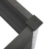 Outsunny Blumenkübel grau Kunststoff B/H/L: ca. 50x50x100 cm – Bild 5