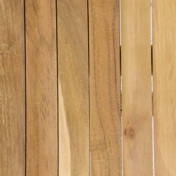 VCM Gartentisch braun Holz B/H/L: ca. 50x50x50 cm – Bild 5