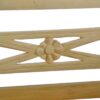 VCM Kinder Gartenbank braun Holz B/H/L: ca. 40x64x80 cm – Bild 5