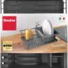 Metaltex Spülkorb Aquatex Plus Lava mattschwarz Metall – Bild 3