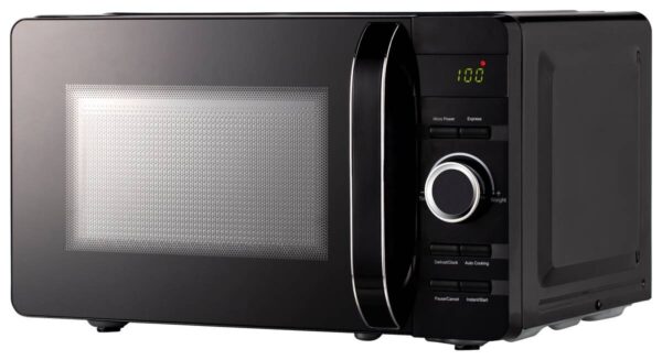 POCOline Mikrowelle 20UX39-L schwarz Metall B/H/L: ca. 34x26x45 cm ca. 20 l – Bild 2
