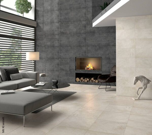 Wandpaneel grau Styropor B/L/S: ca. 50x50x0,3 cm Wandpaneel grau Styropor B/L/S: ca. 50x50x0,3 cm – Bild 3