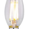 GLOBO LED-Leuchtmittel Kerzenlampe Filamentlampe 10583-2K 2er Pack E14 – Bild 5