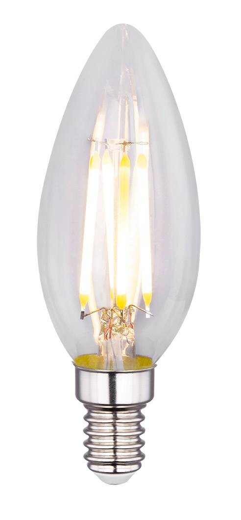 GLOBO LED-Leuchtmittel Kerzenlampe Filamentlampe 10583-2K 2er Pack E14 – Bild 5