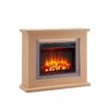 Balderia Elektrischer Kamin Kamin hellbraun MDF B/H/T: ca. 100x84x25 cm Balderia Elektrischer Kamin Kamin hellbraun MDF B/H/T: ca. 100x84x25 cm – Bild 2