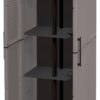 ArtPlast Kunststoffschrank Easy grau B/H/T: ca. 68x163x37 cm – Bild 3