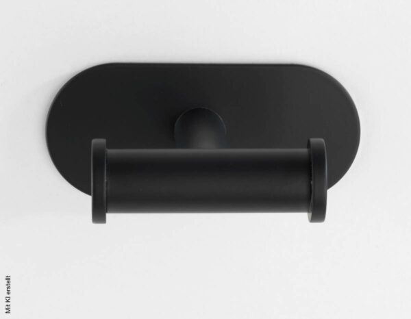 Turbo-Loc Handtuchhaken schwarz Metall B/H/T: ca. 10x4,5x6,5 cm – Bild 3
