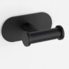 Turbo-Loc Handtuchhaken schwarz Metall B/H/T: ca. 10x4,5x6,5 cm – Bild 4