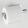 Turbo-Loc Toilettenpapierhalter silber Metall B/H/T: ca. 4,5x16x7 cm – Bild 2