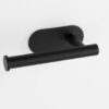 Turbo-Loc Toilettenpapierhalter schwarz Metall B/H/T: ca. 16x4,5x7 cm – Bild 2