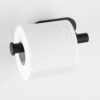Turbo-Loc Toilettenpapierhalter schwarz Metall B/H/T: ca. 16x4,5x7 cm – Bild 3