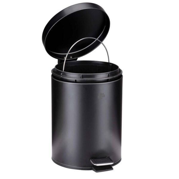 Dirt Devil Treteimer schwarz Edelstahl H/D: ca. 28x20,5 cm – Bild 3