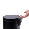 Dirt Devil Treteimer schwarz Edelstahl H/D: ca. 28x20,5 cm – Bild 5