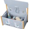 Kesper Kinder-Sitzbank Alpaka grau B/H/L: ca. 60x56x34,5 cm – Bild 2