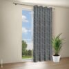 Happy Home Verdunklungsvorhang Gingko grau B/L: ca. 140x245 cm – Bild 5