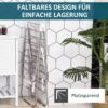 HOMCOM Wäscheständer silber Edelstahl – Bild 5