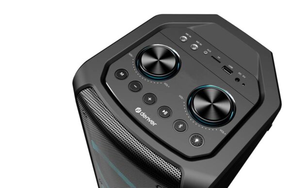 Denver Bluetooth-Trolleylautsprecher BPS-352 B/H/T: ca. 23x59x24,7 cm – Bild 4