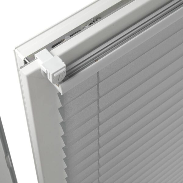 Spannplissee Easyfix Pia grau B/L: ca. 45x130 cm Spannplissee Easyfix Pia grau B/L: ca. 45x130 cm – Bild 3