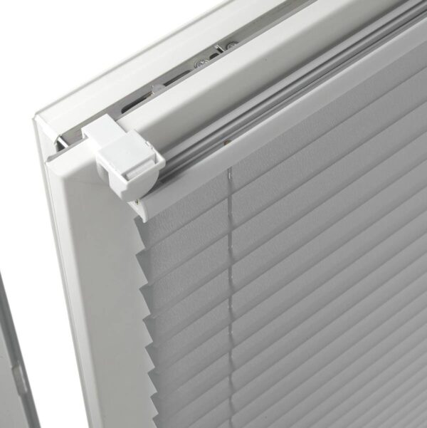 Spannplissee Easyfix Pia grau B/L: ca. 45x130 cm Spannplissee Easyfix Pia grau B/L: ca. 45x130 cm – Bild 4