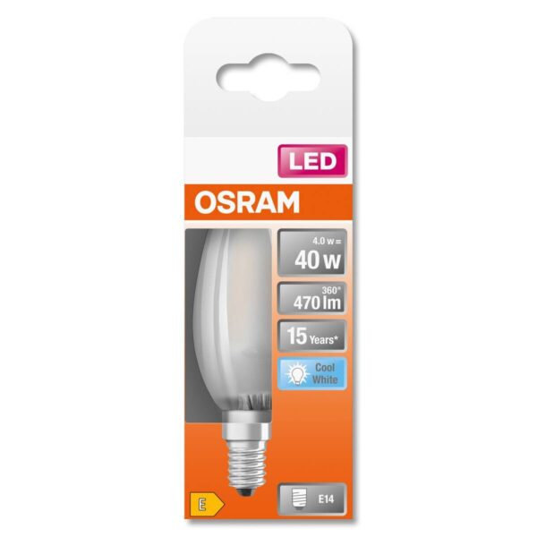 OSRAM LED-Leuchtmittel Kerzenlampe Classic B AC32491 E14 OSRAM LED-Leuchtmittel Kerzenlampe Classic B AC32491 E14 – Bild 2