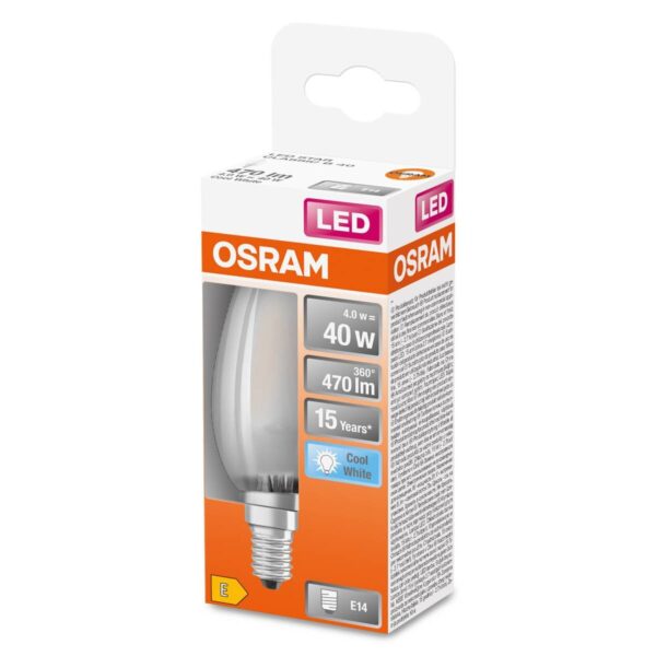 OSRAM LED-Leuchtmittel Kerzenlampe Classic B AC32491 E14 OSRAM LED-Leuchtmittel Kerzenlampe Classic B AC32491 E14 – Bild 4