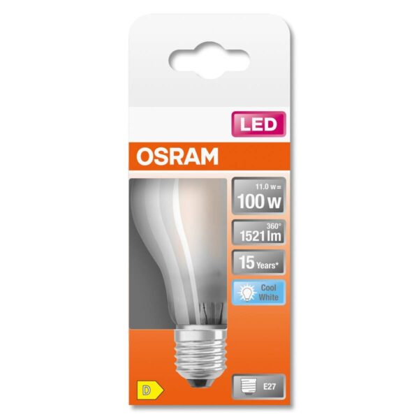 OSRAM LED-Leuchtmittel Classic A AC32391 E27 – Bild 2