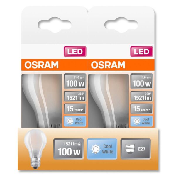 OSRAM LED-Leuchtmittel Classic A AC32391 E27 – Bild 3