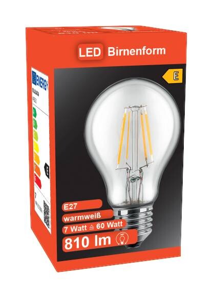 Blulaxa LED-Leuchtmittel Filamentlampe 49251 E27 Blulaxa LED-Leuchtmittel Filamentlampe 49251 E27 – Bild 3