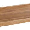 Kesper Tablett mit Klappfüßen natur Holz B/H/T: ca. 55x24x35 cm – Bild 3