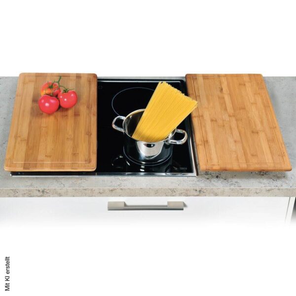 Kesper Abdeckplatte natur Bambus B/H/L: ca. 28x3,1x50 cm Kesper Abdeckplatte natur Bambus B/H/L: ca. 28x3,1x50 cm – Bild 2