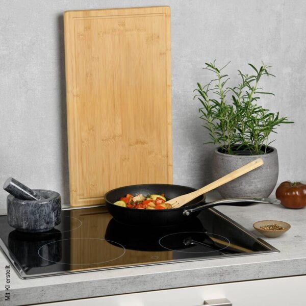 Kesper Abdeckplatte natur Bambus B/H/L: ca. 28x3,1x50 cm Kesper Abdeckplatte natur Bambus B/H/L: ca. 28x3,1x50 cm – Bild 5