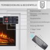 Balderia Elektrischer-Kamin EF447A-MT447A-W weiß B/H/T: ca. 100x82x25 cm – Bild 3