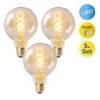 Näve Leuchten LED-Globelampe 3er-Set NV4135403 3er Pack E27 Näve Leuchten LED-Globelampe 3er-Set NV4135403 3er Pack E27 – Bild 2