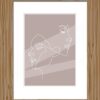 Bilderrahmen natur Holz B/L: ca. 18x24 cm – Bild 2