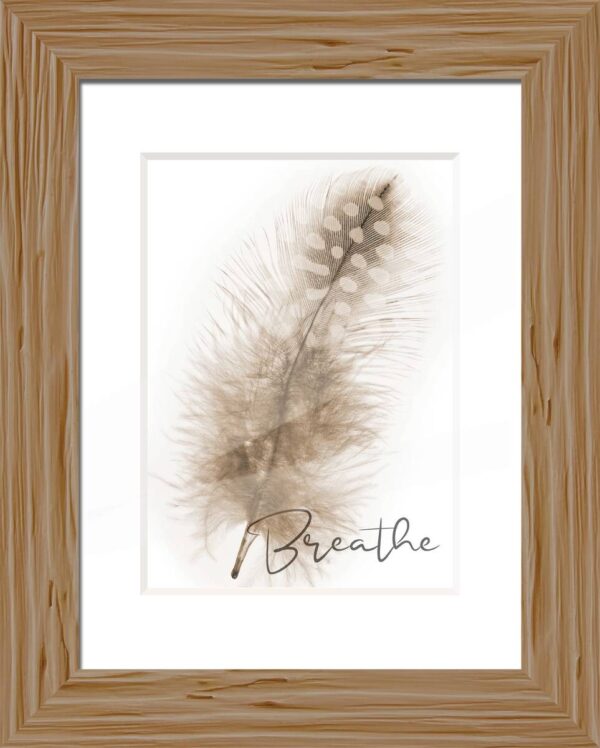 Bilderrahmen natur Holz B/L: ca. 18x24 cm – Bild 3