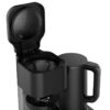 WKM 2 in 1 Kaffeemaschine und Wasserkocher KWK-1600 schwarz Kunststoff Glas – Bild 2