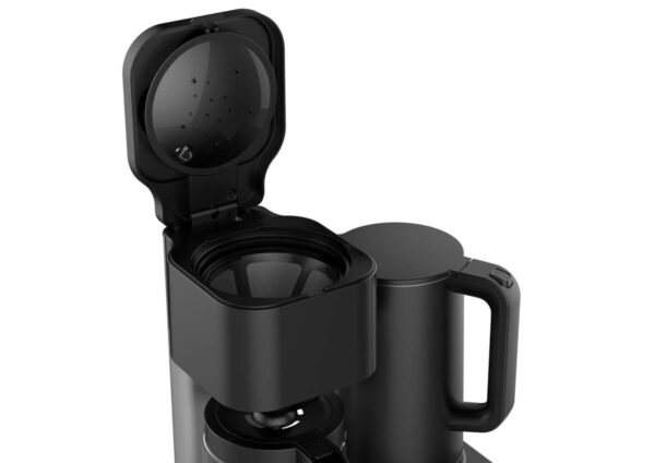 WKM 2 in 1 Kaffeemaschine und Wasserkocher KWK-1600 schwarz Kunststoff Glas – Bild 2